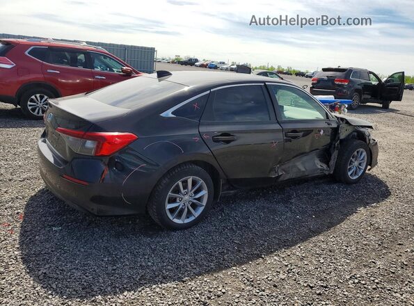 2HGFE2F39NH106993 2022 HONDA CIVIC Черный Задняя правая четверть
