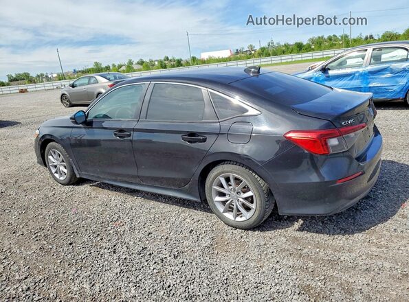 2HGFE2F39NH106993 2022 HONDA CIVIC Черный Задняя левая четверть