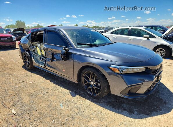 2HGFE2F50NH539278 2022 HONDA CIVIC Charcoal წინა მარჯვენა