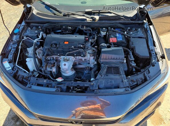 2HGFE2F50NH539278 2022 HONDA CIVIC Charcoal უკანა სალონის ხედი
