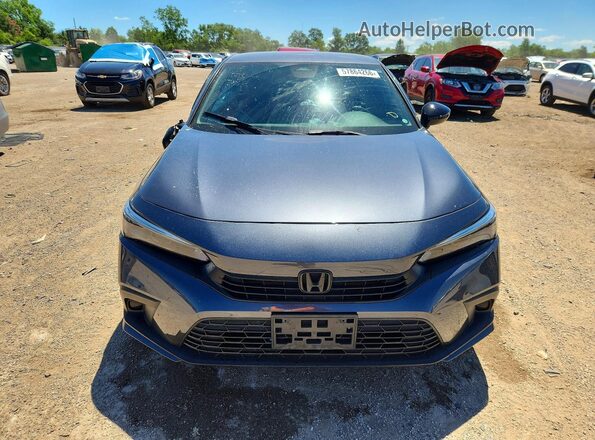 2HGFE2F50NH539278 2022 HONDA CIVIC Charcoal წინა ხედი