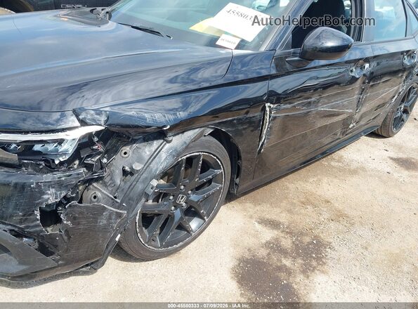 2HGFE2F50NH547221 2022 HONDA CIVIC Black Widok z przodu