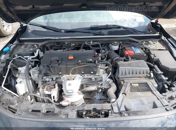 2HGFE2F50NH547221 2022 HONDA CIVIC Black Widok z tyłu