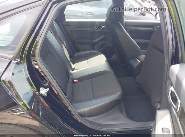 2HGFE2F50NH547221 2022 HONDA CIVIC Black Widok naklejki z numerem VIN
