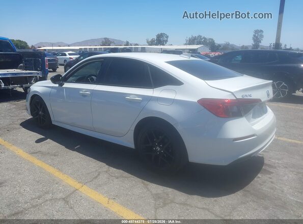 2HGFE2F50NH555626 2022 HONDA CIVIC White Rear left