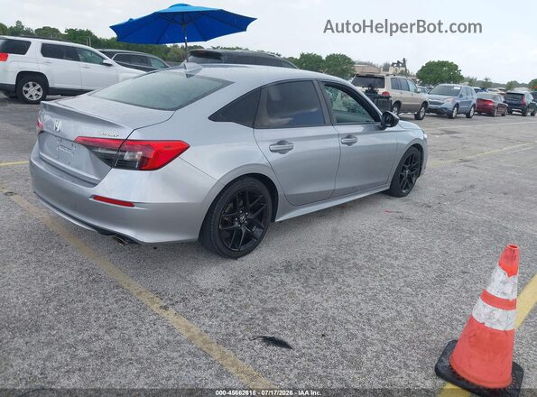 2HGFE2F50NH566139 2022 HONDA CIVIC Серый Задняя правая четверть