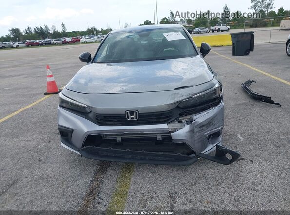 2HGFE2F50NH566139 2022 HONDA CIVIC Серый Вид задней части салона