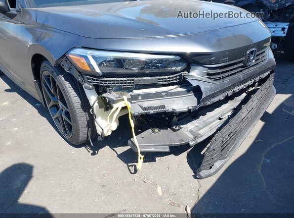 2HGFE2F50NH576377 2022 HONDA CIVIC Gray Front view
