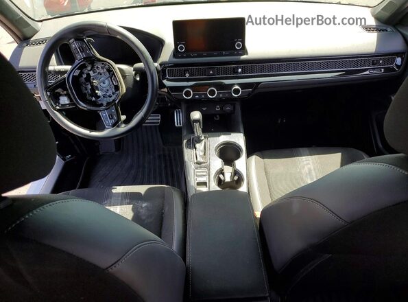2HGFE2F50NH581188 2022 HONDA CIVIC Gray Dashboard view
