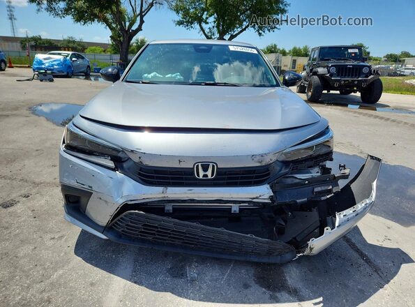 2HGFE2F50NH586908 2022 HONDA CIVIC Silver Դիմացի տեսք