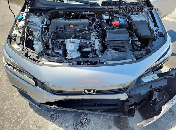 2HGFE2F50NH586908 2022 HONDA CIVIC Silver Սալոնի հետևի տեսք