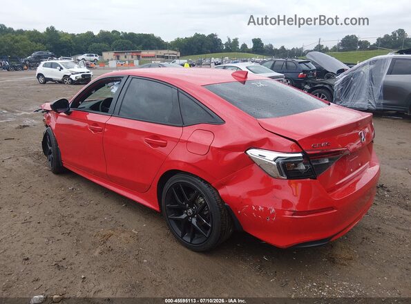 2HGFE2F50NH608518 2022 HONDA CIVIC Красный Задняя левая четверть