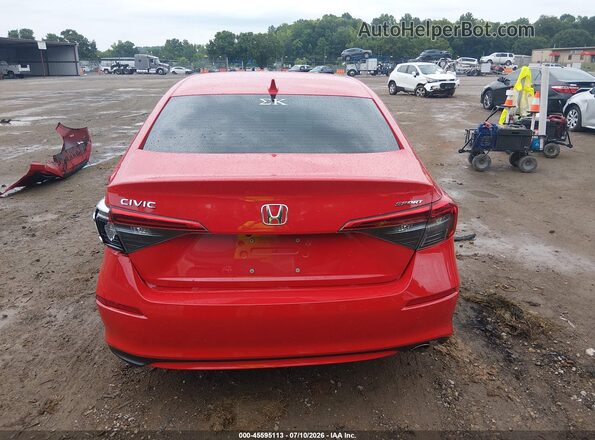 2HGFE2F50NH608518 2022 HONDA CIVIC Красный 