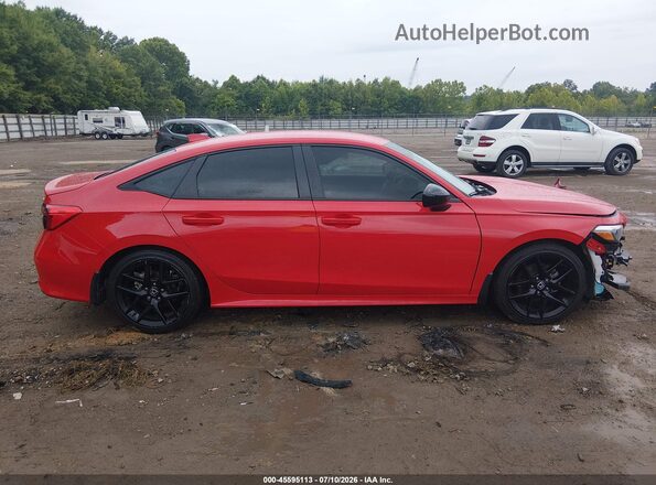 2HGFE2F50NH608518 2022 HONDA CIVIC Красный Панорамный вид салона 360°