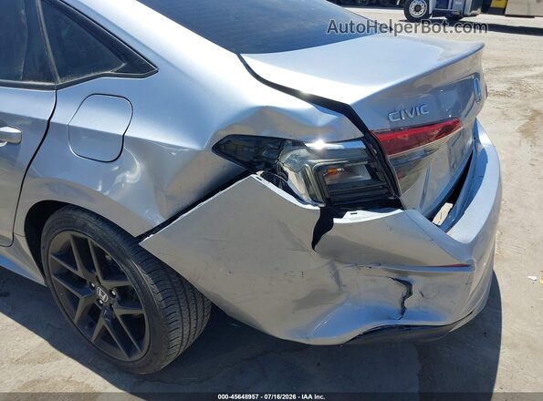 2HGFE2F50NH608650 2022 HONDA CIVIC Silver Դիմացի տեսք