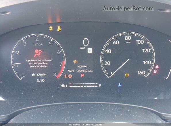 2HGFE2F50NH608650 2022 HONDA CIVIC Silver Հետևի նստատեղերի տեսք