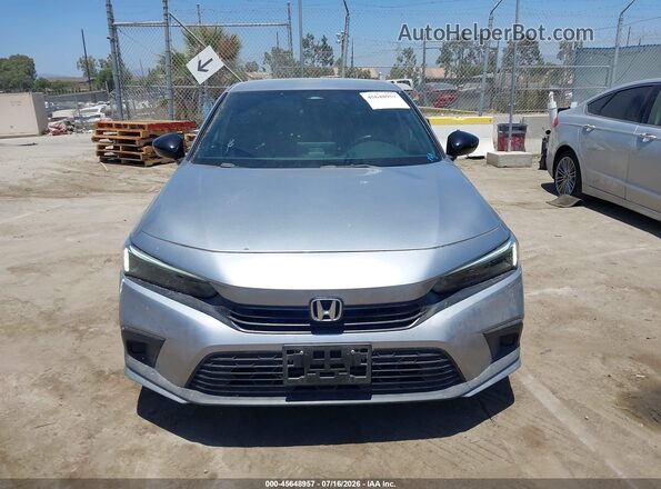 2HGFE2F50NH608650 2022 HONDA CIVIC Silver Սարքավորումների վահանակի տեսք
