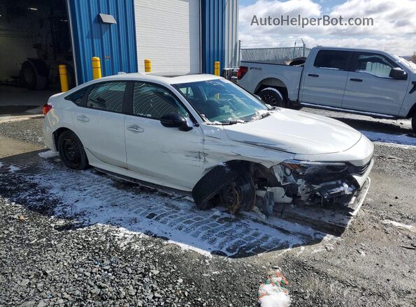 2HGFE2F50PH111309 2023 HONDA CIVIC White Przód prawy