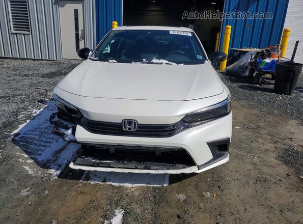 2HGFE2F50PH111309 2023 HONDA CIVIC White Widok z przodu