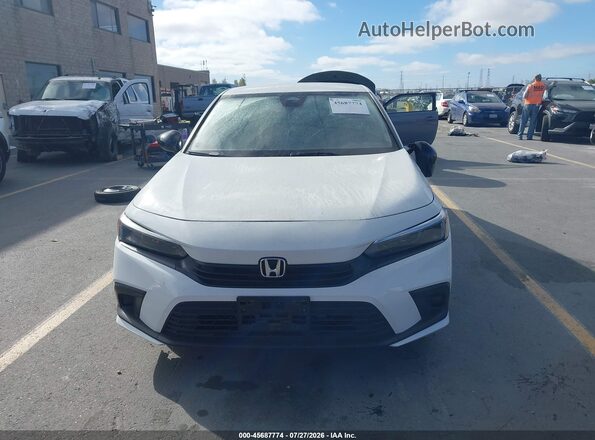 2HGFE2F50PH508082 2023 HONDA CIVIC Белый Вид задней части салона