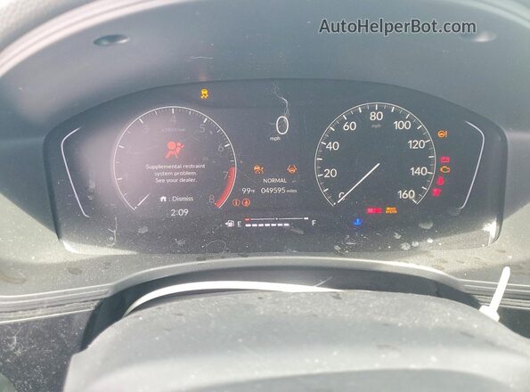 2HGFE2F50PH515579 2023 HONDA CIVIC Черный Вид панели приборов