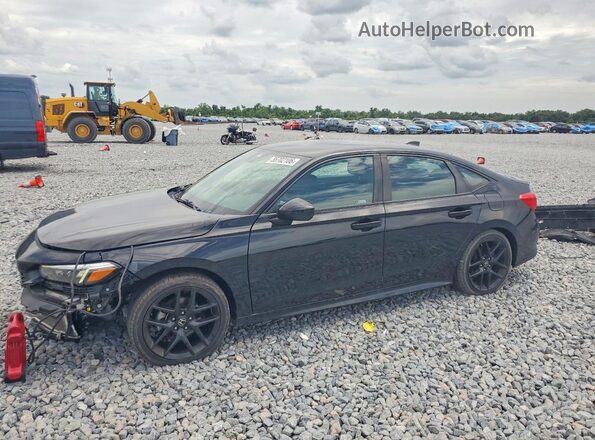 2HGFE2F50PH515579 2023 HONDA CIVIC Черный Задняя левая четверть