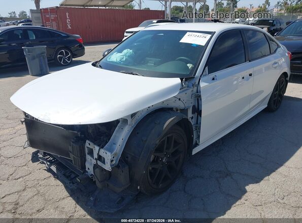 2HGFE2F50PH519647 2023 HONDA CIVIC White Передня ліва чверть