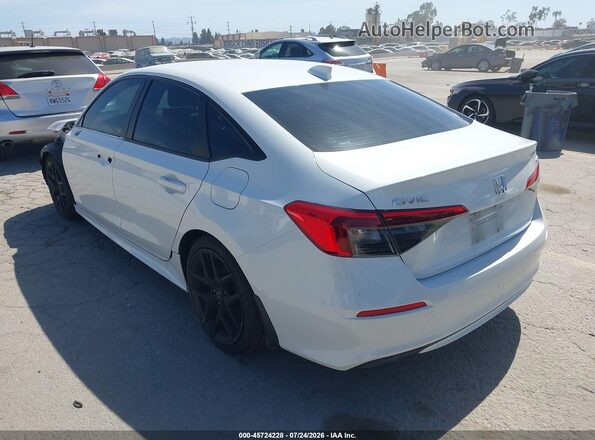 2HGFE2F50PH519647 2023 HONDA CIVIC White Задня ліва чверть
