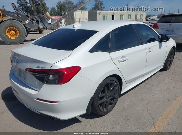 2HGFE2F50PH519647 2023 HONDA CIVIC White Задня права чверть