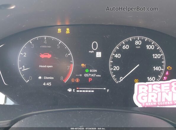 2HGFE2F50PH519647 2023 HONDA CIVIC White Вид задніх сидінь