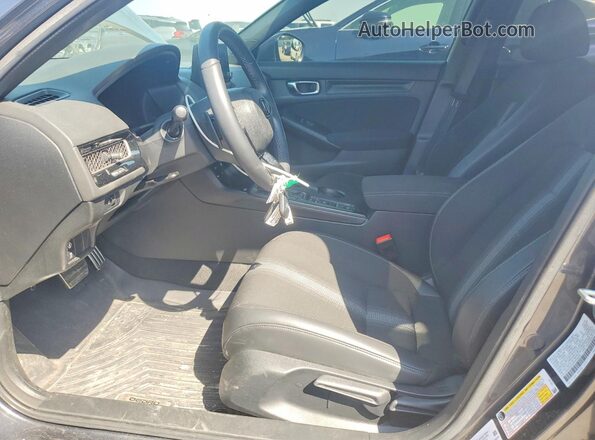 2HGFE2F50PH536240 2023 HONDA CIVIC Gray Vista interior delantera