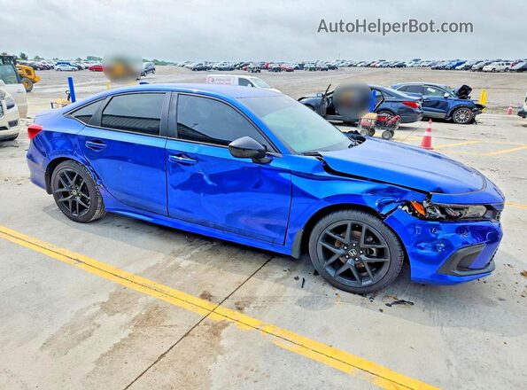 2HGFE2F50PH562420 2023 HONDA CIVIC Blue Front right