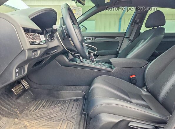2HGFE2F50PH562420 2023 HONDA CIVIC Blue Front interior view