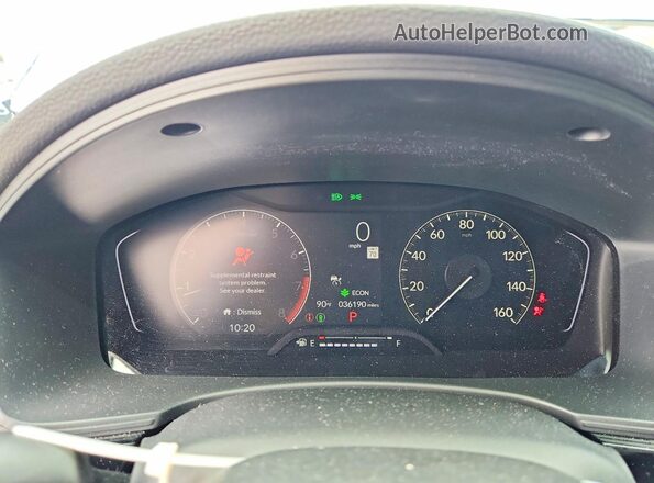 2HGFE2F50PH562420 2023 HONDA CIVIC Blue Instrument cluster view