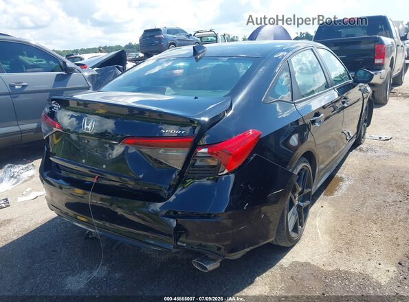2HGFE2F50RH511700 2024 HONDA CIVIC Black უკანა მარჯვენა