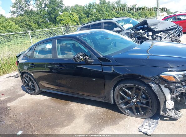 2HGFE2F50RH511700 2024 HONDA CIVIC Black ხელსაწყოთა პანელის ხედი