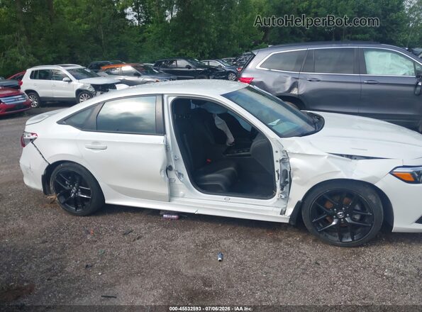 2HGFE2F50RH526519 2024 HONDA CIVIC White Դիմացի տեսք
