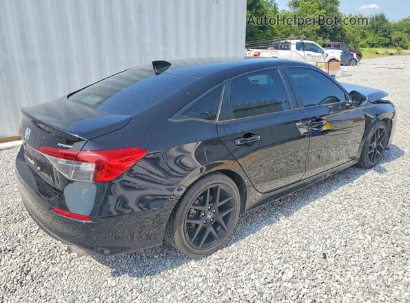 2HGFE2F50RH540775 2024 HONDA CIVIC Черный Задняя правая четверть
