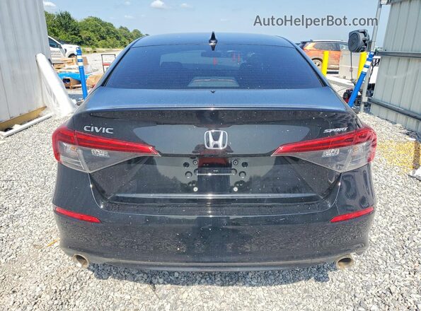 2HGFE2F50RH540775 2024 HONDA CIVIC Черный Вид сзади