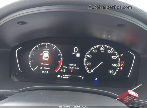 2HGFE2F50RH554997 2024 HONDA CIVIC Red უკანა სავარძლების ხედი