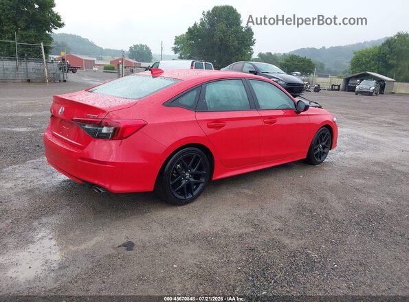2HGFE2F50RH554997 2024 HONDA CIVIC Red უკანა მარჯვენა