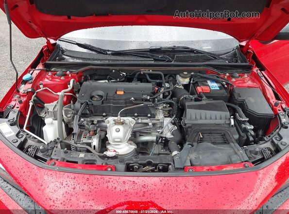 2HGFE2F50RH554997 2024 HONDA CIVIC Red უკანა ხედი