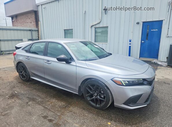 2HGFE2F50RH571251 2024 HONDA CIVIC Silver Przód prawy
