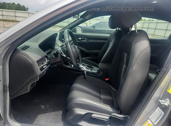 2HGFE2F50RH571251 2024 HONDA CIVIC Silver Widok wnętrza z przodu