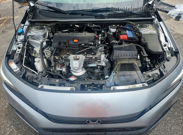 2HGFE2F50RH571251 2024 HONDA CIVIC Silver Widok wnętrza z tyłu