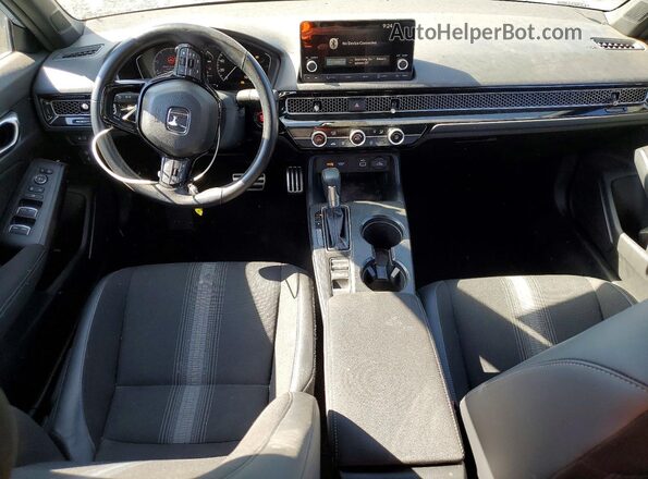 2HGFE2F50RH583917 2024 HONDA CIVIC Gray Առջևի վահանակի տեսք