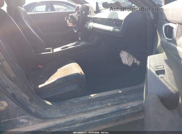2HGFE2F50SH512884 2025 HONDA CIVIC Gray Widok wnętrza z przodu