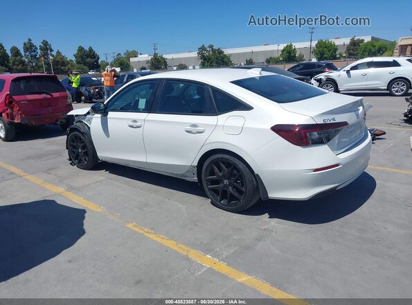 2HGFE2F50SH553323 2025 HONDA CIVIC White Trasero izquierdo