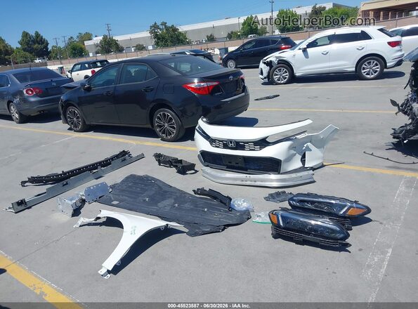 2HGFE2F50SH553323 2025 HONDA CIVIC White Vista del cuadro de instrumentos
