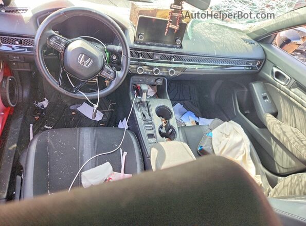 2HGFE2F50SH558473 2025 HONDA CIVIC Red წინა პანელის ხედი
